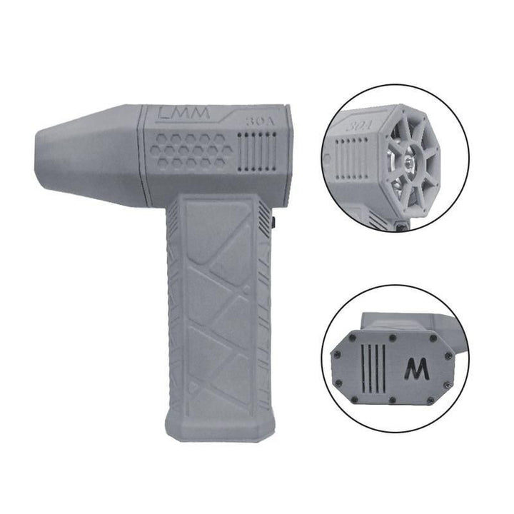 High-Speed Mini Turbo Jet Fan - 110,000 RPM with Built-In Battery