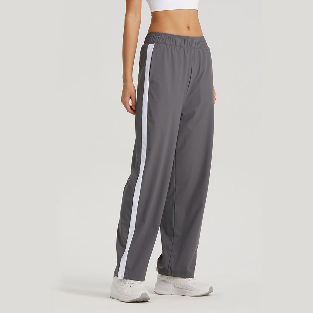 Versatile Sports Joggers with Striped Design