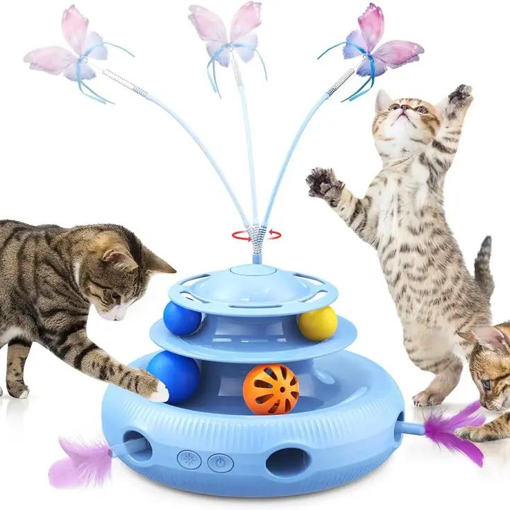 4-in-1 Rechargeable Interactive Cat Toy