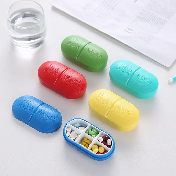 Compact Travel Moisture-Proof Pill Organizer