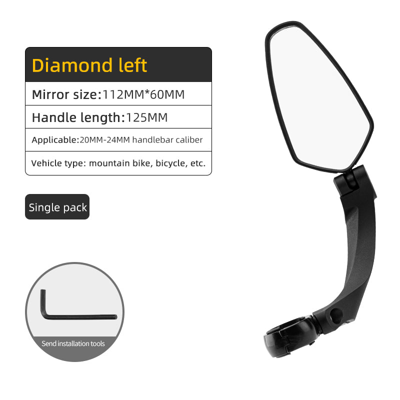 Adjustable Bicycle Rear View Mirror