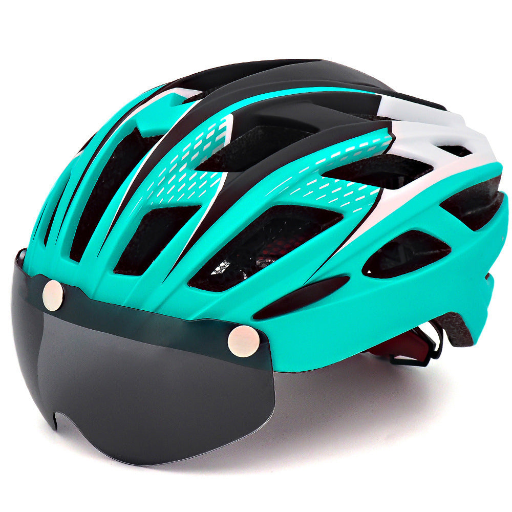 Bicycle Helmet Goggles Integrated Riding Helmet Equipment