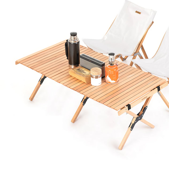 Outdoor Folding Egg Roll Table