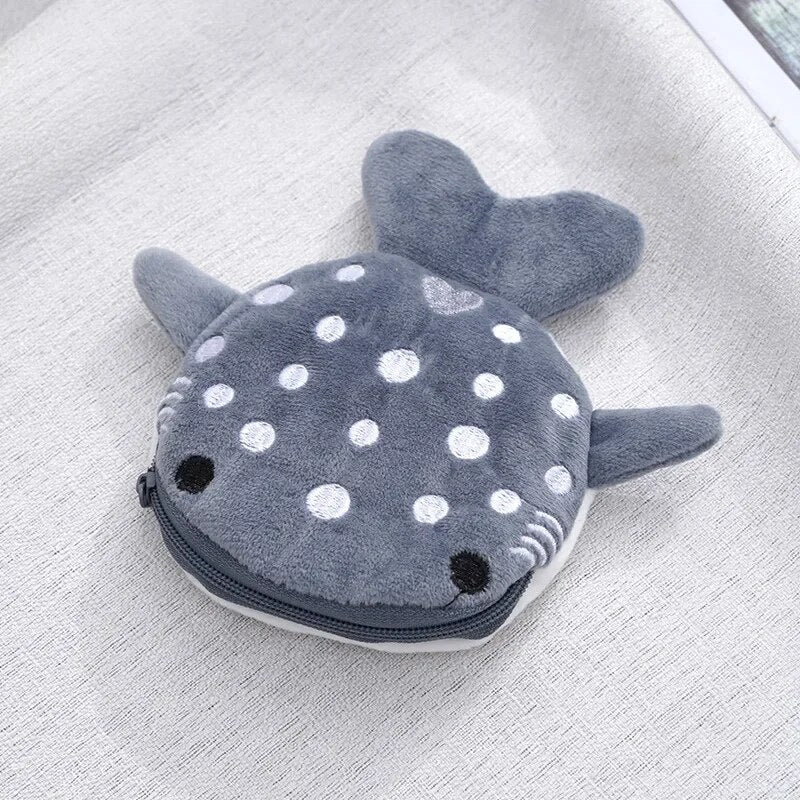 Kawaii Whale Shark Plush Coin Purse