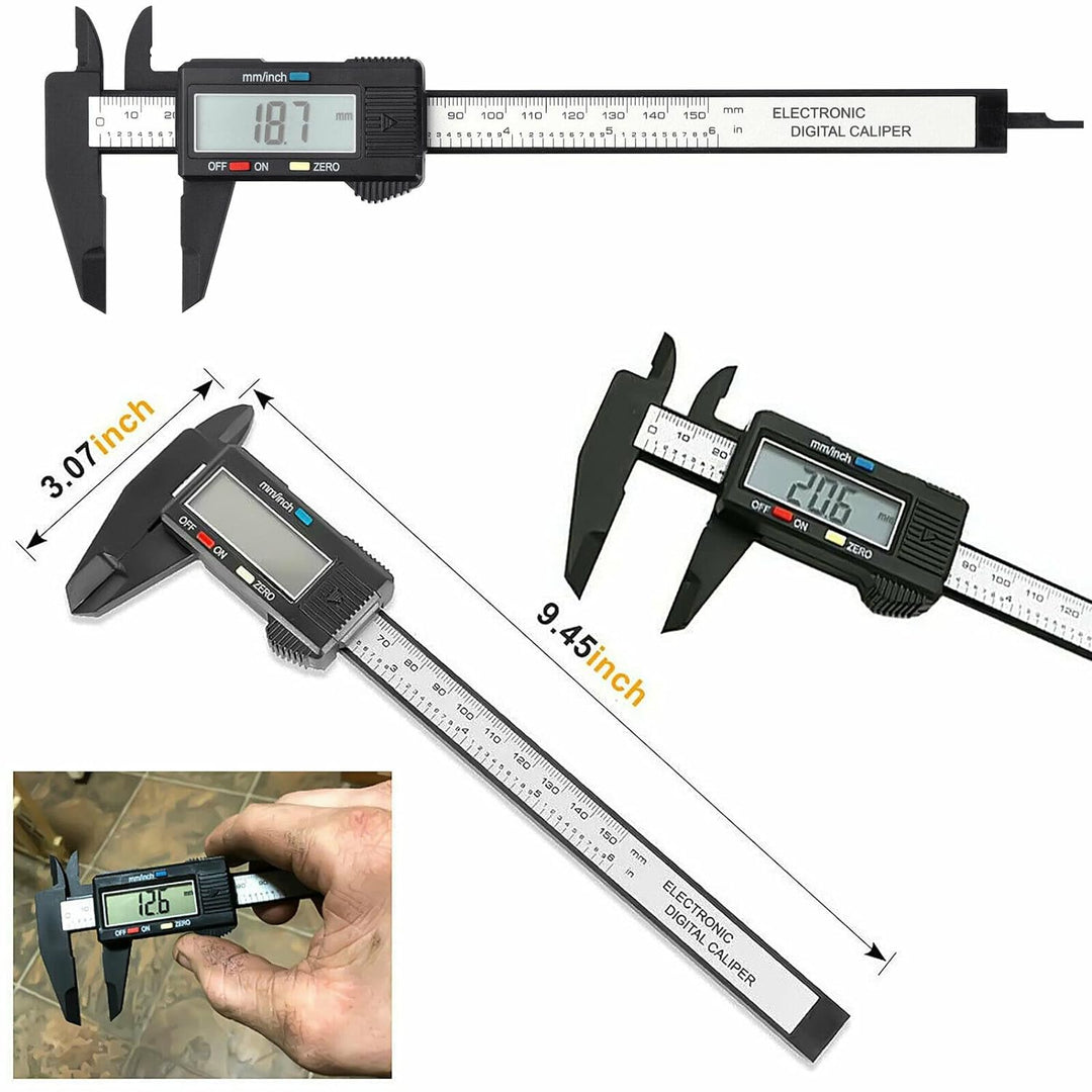 Digital Vernier Caliper with LCD Display