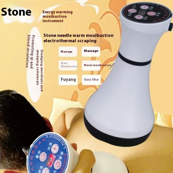 Smart Stone Meridian Scraping Household Warming Moxibustion Machine