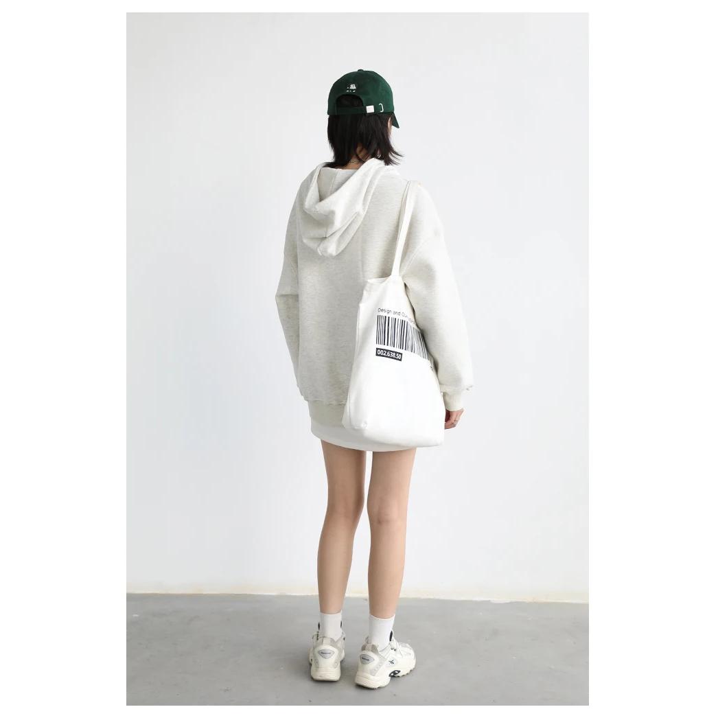 Women's Casual Loose Plush Hooded Pullover