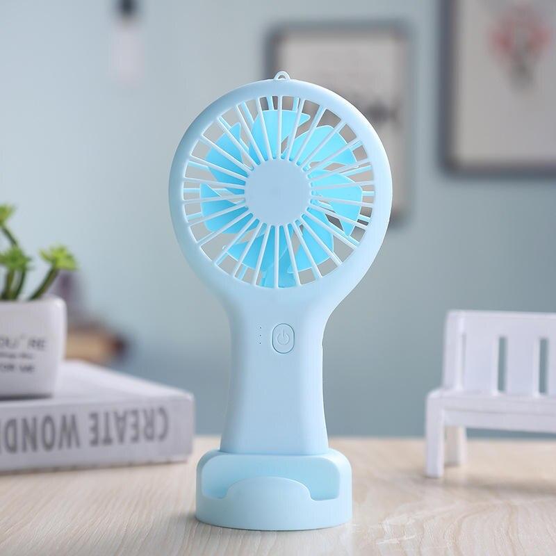 Compact USB Mini Fan - Adjustable Speeds, Ultra-Quiet Operation for Home & Office Use