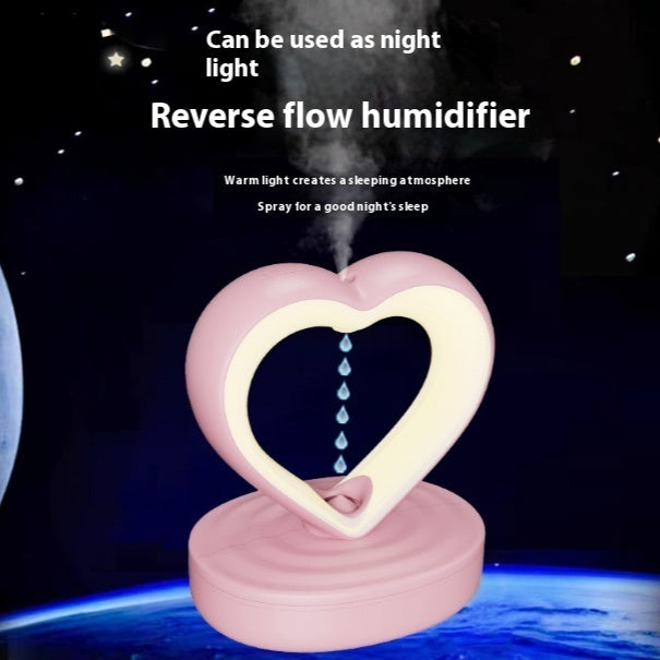 Love Anti Gravity Humidifier With Water Droplet Backflow