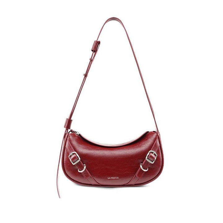 Elegant Shoulder & Crossbody Baguette Bag