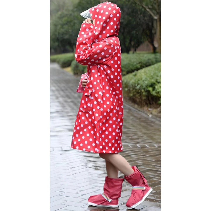 Waterproof Hooded Rain Poncho