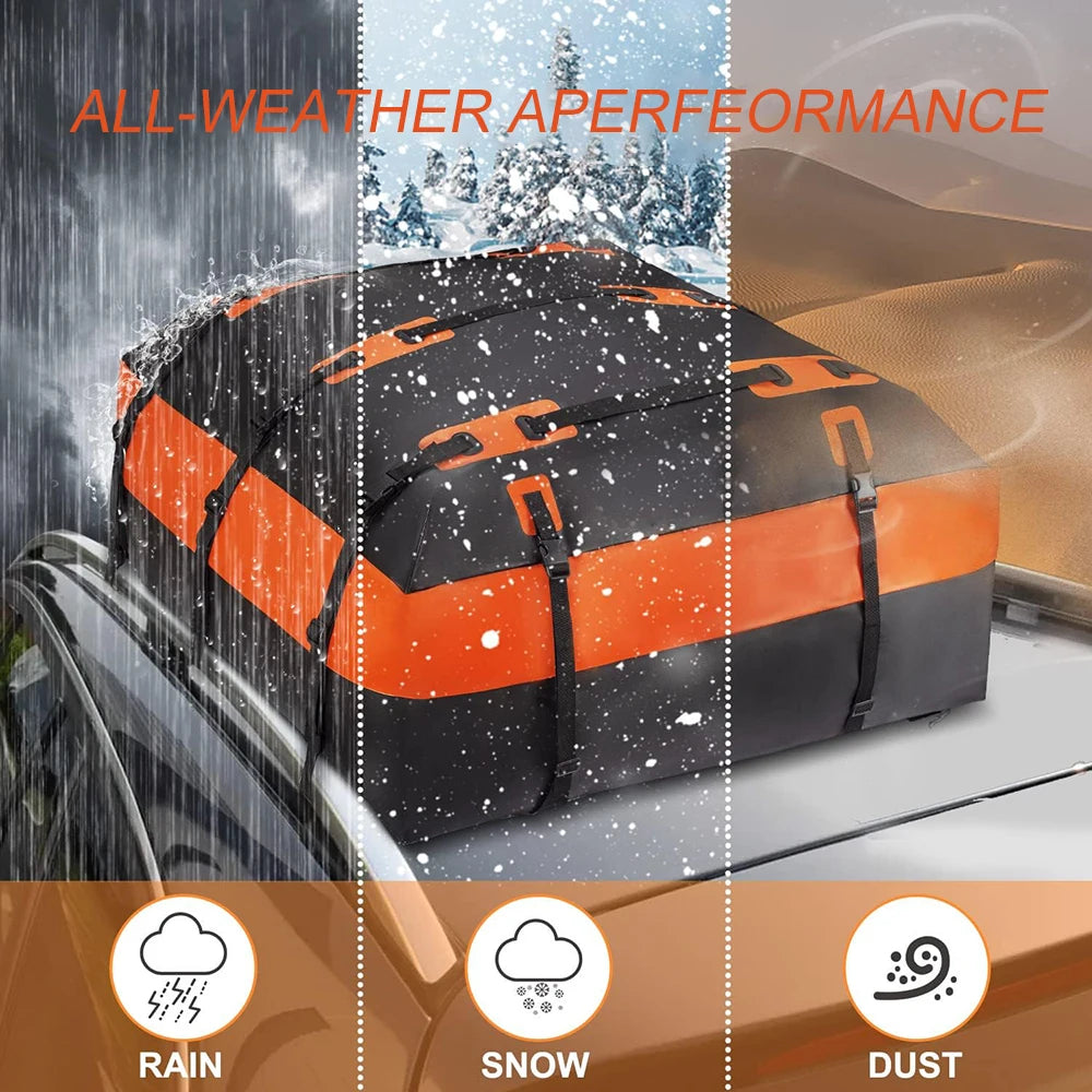 PVC Waterproof Rooftop Cargo Carrier Bag with Anti-Slip Mat