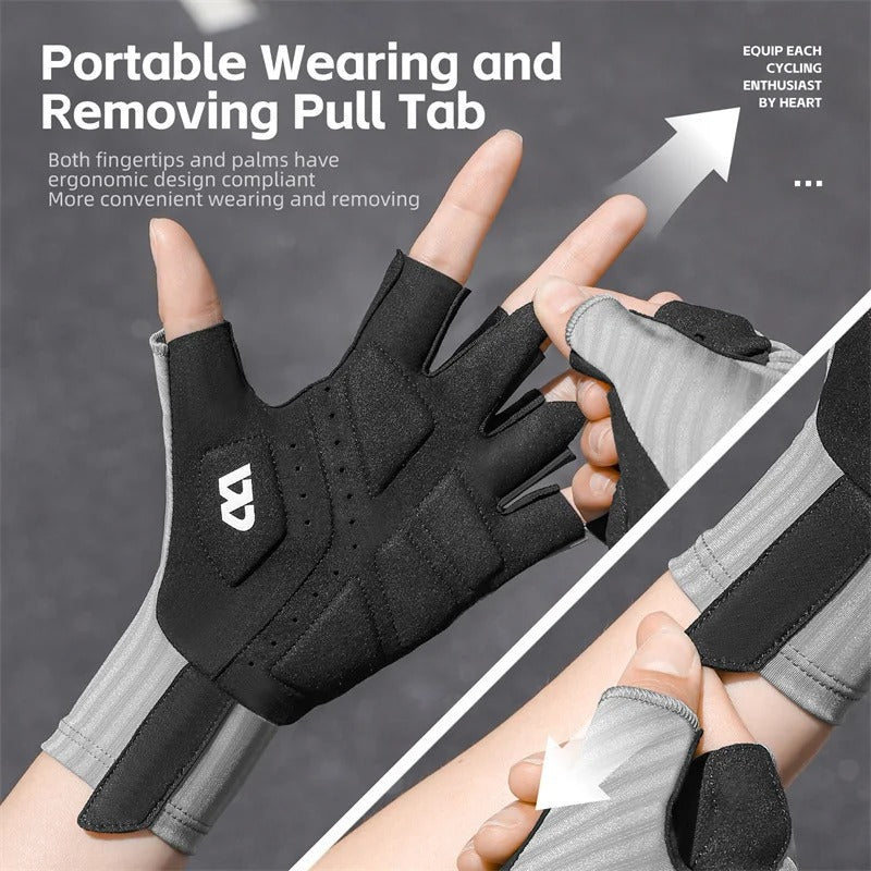 Cycling Gloves Half Finger for Men & Women