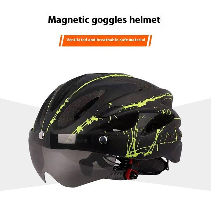 Mountain Highway Vehicle Magnetic Suction Goggles Riding Helmet Breathable And Windproof