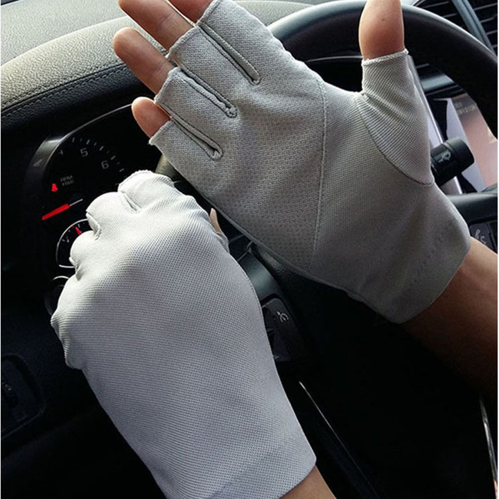 Men's And Women's Fashion Casual Half Finger Gloves