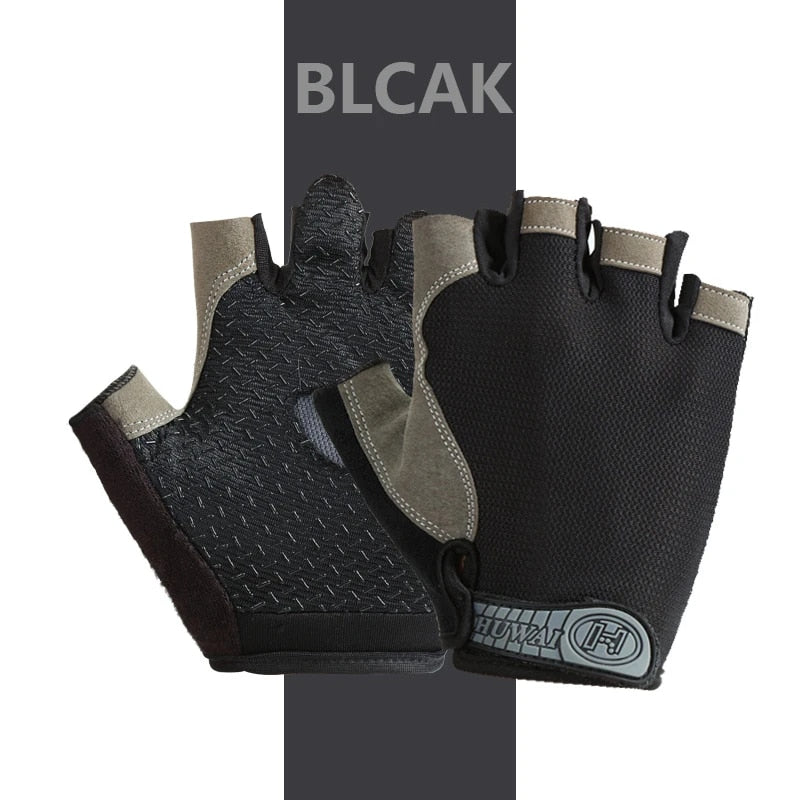 Unisex Breathable Half-Finger Cycling Gloves