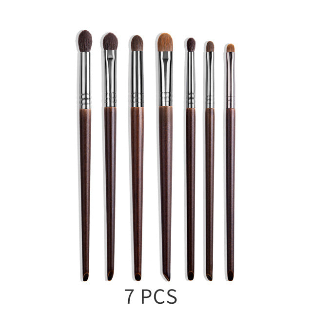 Natural Makeup Brushes Set Eyeshadow Make Up Brush Goat