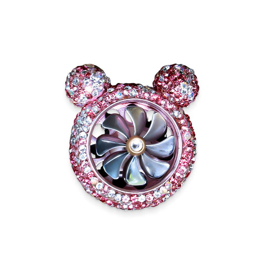 Pink Crystal Bear Air Freshener - MRSLM