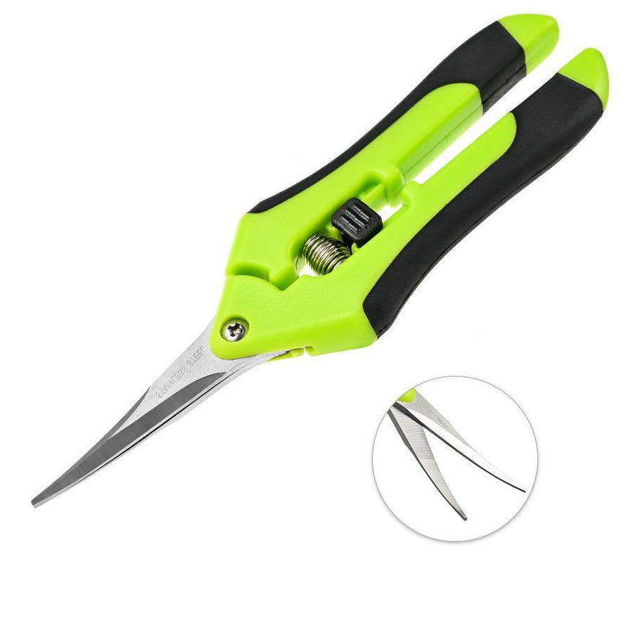 Garden Pruning Shears Trimmer Stainless Steel Pruning Tools Handheld Pruner Cutter Picking Weed Fruit Household Potted Branches - MRSLM