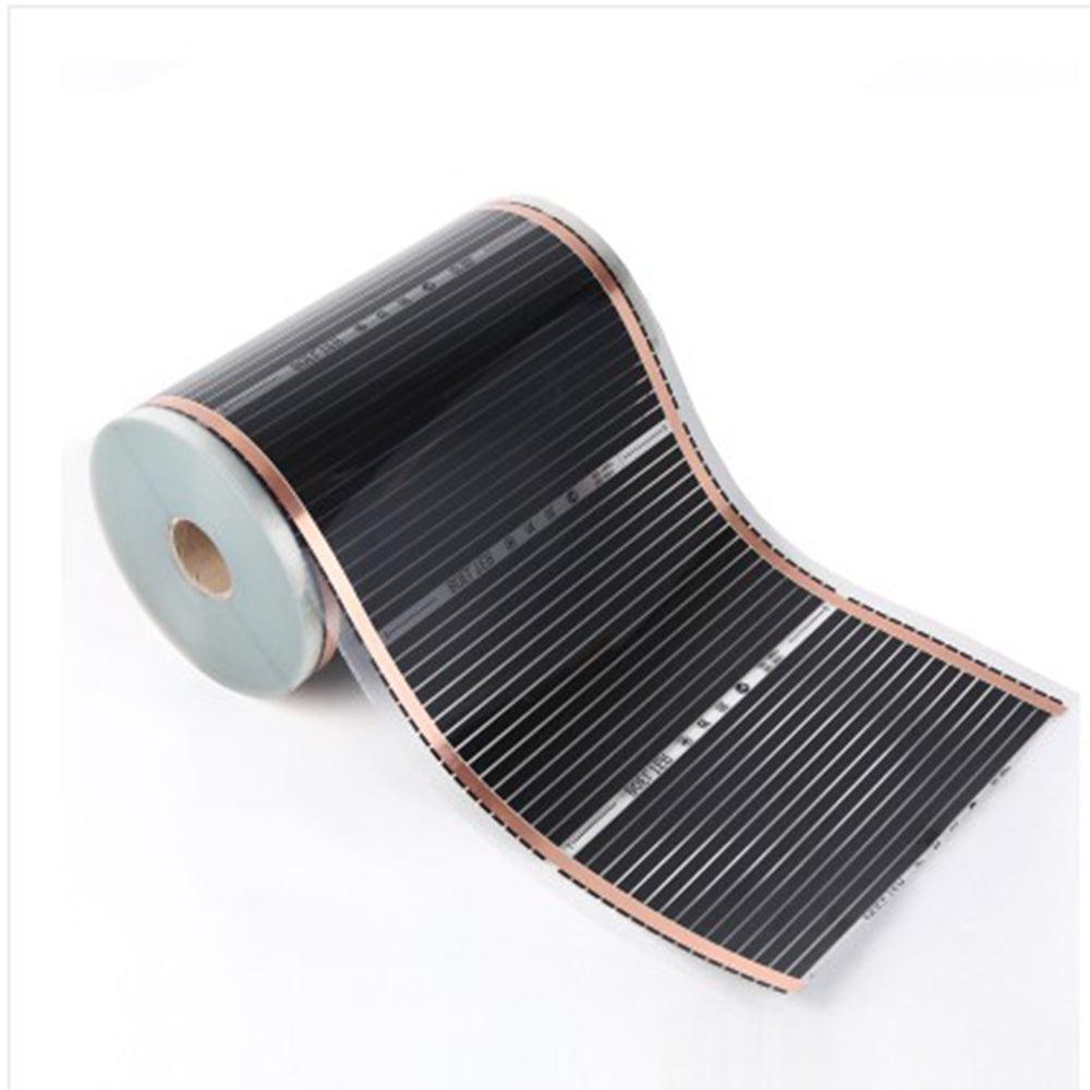 220V 50cm Width Healthy Floor Heating Infrared Underfloor Heating Carbon Film Heater Electric Floor Warming Mat - MRSLM