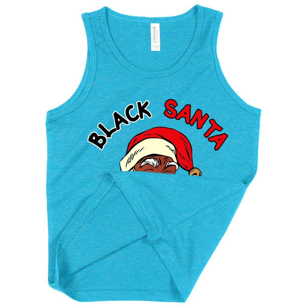 Kids' Black Santa Matters Tank - Black Christmas Tanks - MRSLM