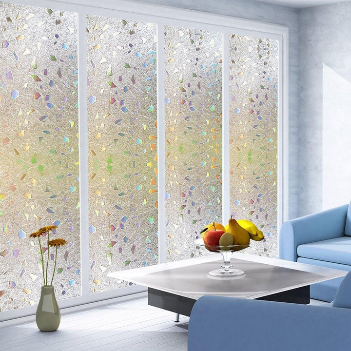 23''X47'' Window Film Glass Sticker PVC Frosted Privacy Screen Decor Home - MRSLM