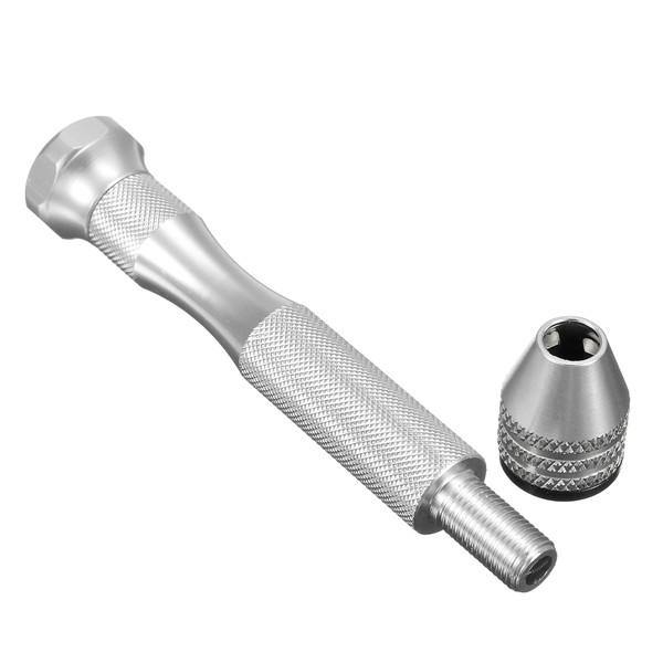 Raitool™ DT03 Aluminum Alloy Mini Spiral Hand Hold Punching Manual Drill Craft DIY Tool - MRSLM