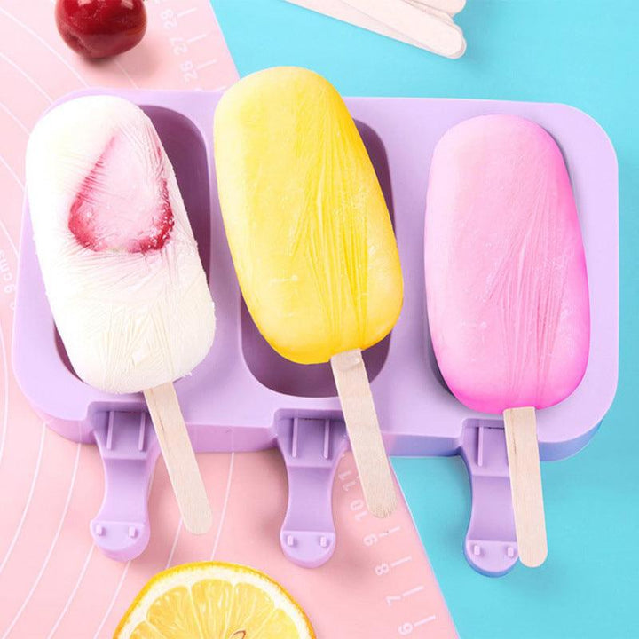 DIY Homemade Ice Cream Silicone Ice Cream Mould Summer Ice Cream Mould - MRSLM