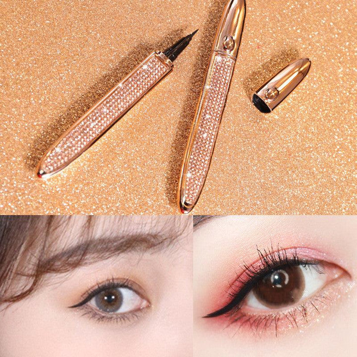 Magic Lashes Self-adhesive Liquid Eyeliner Pen Glue-free Magnetic-free Makeup Eyelashes Tools Waterproof Eye Liner Pencil - MRSLM