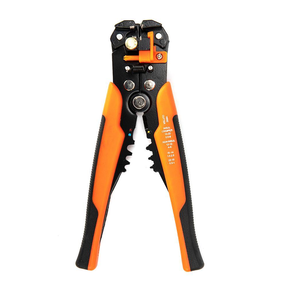 8" Self-Adjustable Automatic Cable Wire Crimper Crimping Stripper Plier Cutter - MRSLM