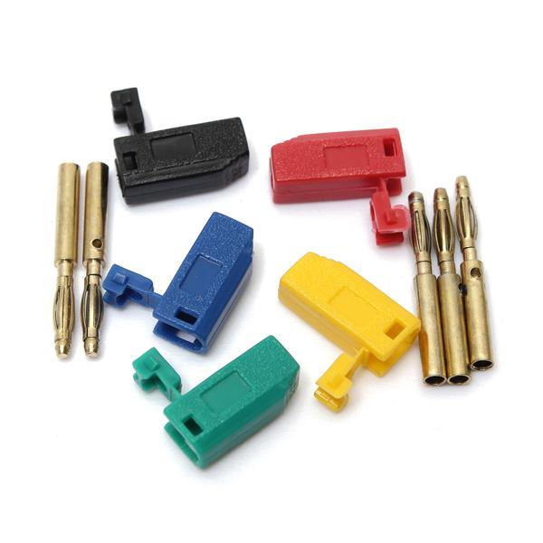 5 Colors 2mm Banana Plug Connector Jack For Speaker Amplifier Test Probes Terminals Cooper - MRSLM