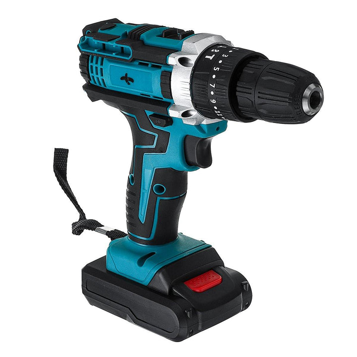 48V Electric Drill Driver Power Drills W/ 1 Or 2 Battery LED Light 18 + 2 Speed Forward/Reverse switch - MRSLM