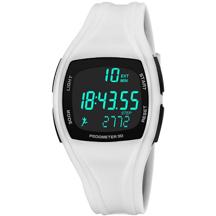3D Pedometer Alarm Chronograph Multifunction Men Digital Wrist Watch Waterproof - MRSLM