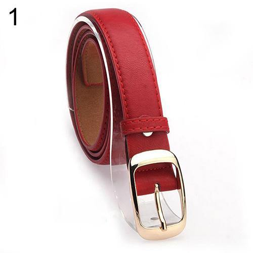 Women's Fashion Waist Belt Brand All-match Faux Leather Belts Casual Waistband Strap - MRSLM