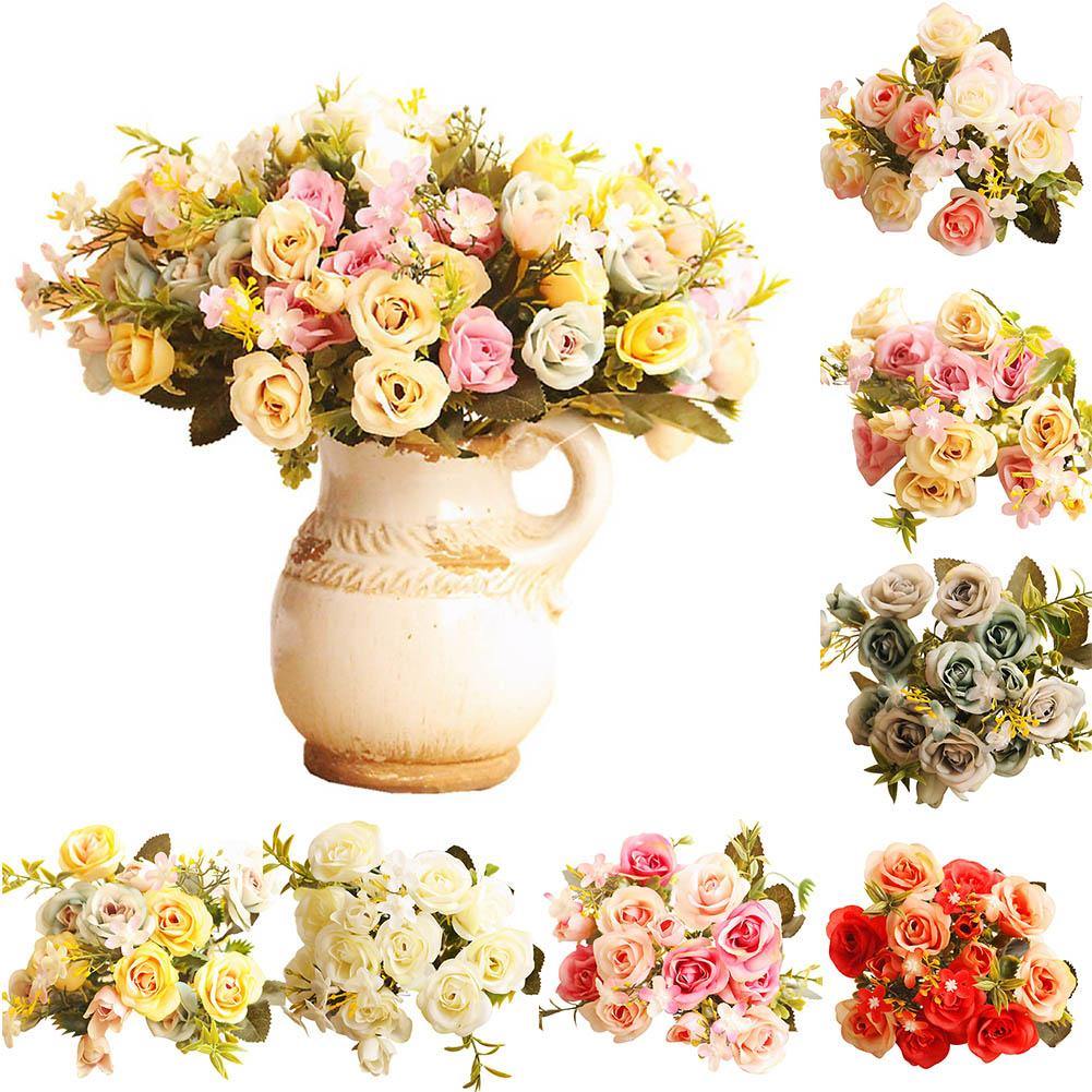 1Pc Artificial Flower Garden DIY Stage Party Bridal Wedding Festival Decoration - MRSLM