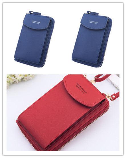 Mobile Phone Bag Zipper Women Diagonal Bag - MRSLM