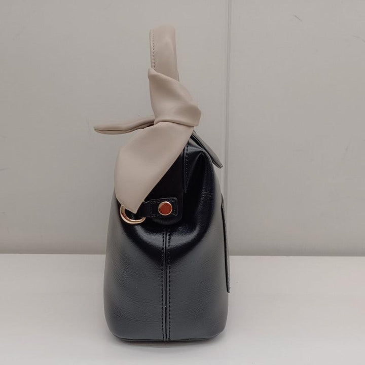 Textured Claw Horn Single-shoulder Messenger Handbag - MRSLM