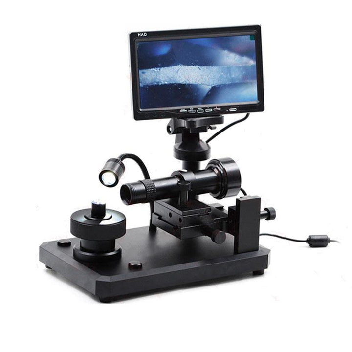 30X-110X Diamond Waistline Video Microscope Jewelry Detection Diamond Number Microscopio with 7 inch Screen - MRSLM