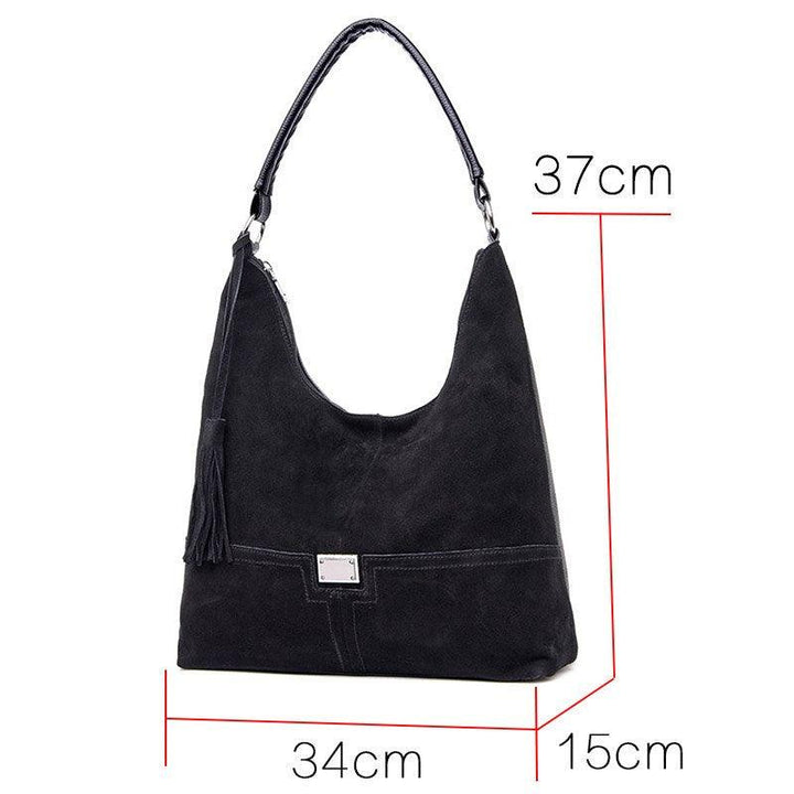 Fashion Winter Suede Women Bags 2021 Lady Handbags Designer Luxury Female Shoulder Bags High Quality Crossbody Bag - MRSLM