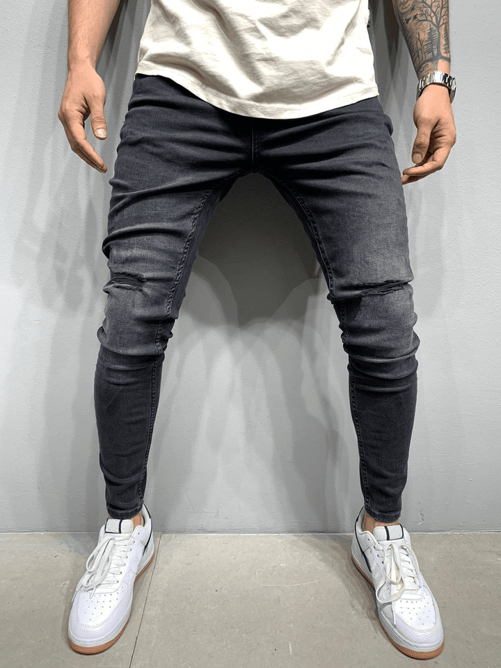 Men'S Fashion Stretch Stiletto Jeans - MRSLM