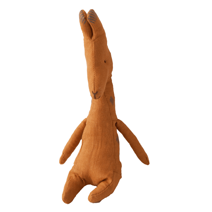 Linen Style Doll, Turmeric Giraffe Baby, Suitable for Small Hands to Grasp and Bite, Sooth and Accompany - MRSLM