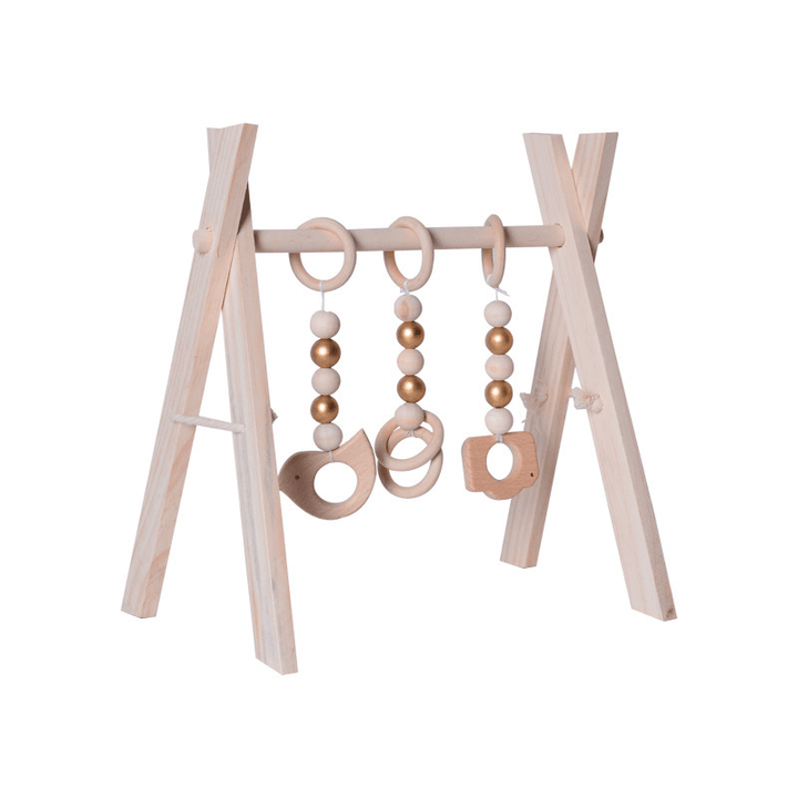 Wooden Baby Infant Fitness Frame Decorative Toys - MRSLM