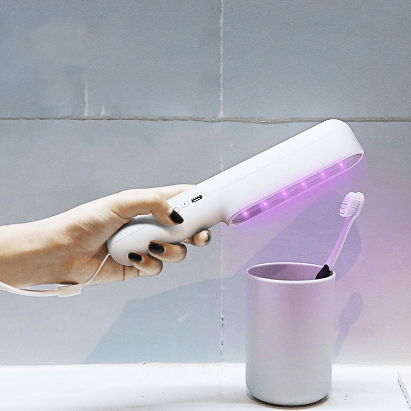 Ipree Ultraviolet Sterilizer 99% Sterilization Rate Type-C Portable LED Lamp Household Camping UV Mini Hand-Held Disinfection Stick Camping Light - MRSLM