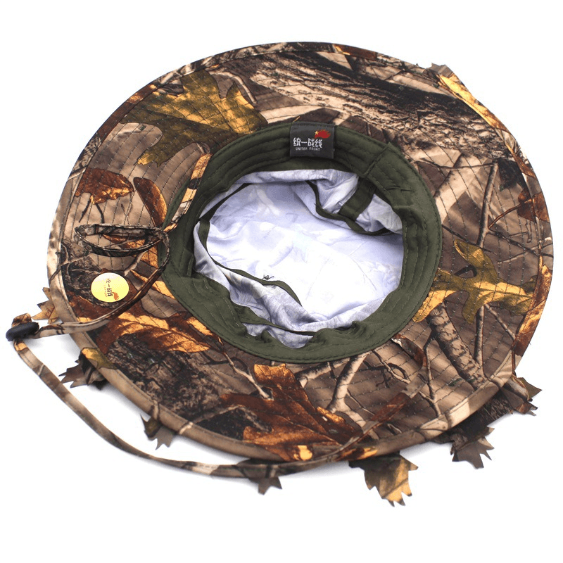 Maple Leaf Camouflage Camouflage Hat Men'S Camping Mountaineering Hat - MRSLM