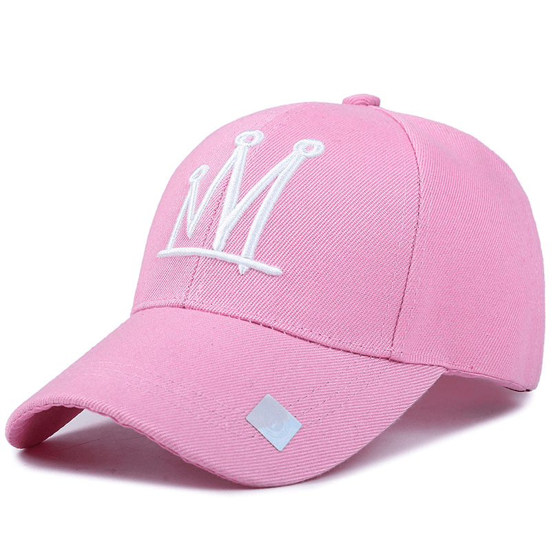 Embroidered Peaked Hat Women Alphabet Baseball - MRSLM