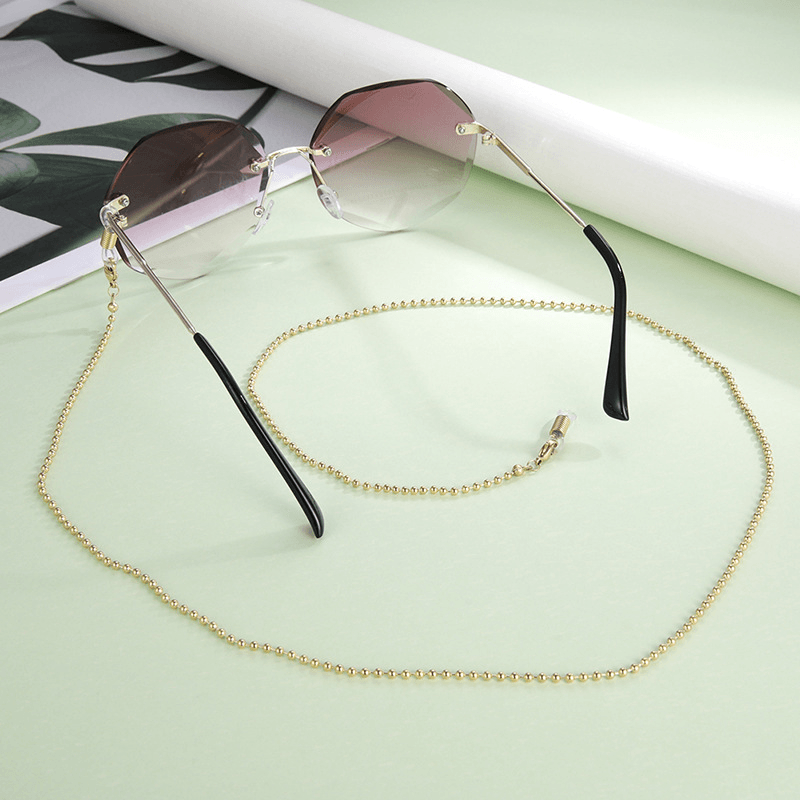 Stainless Steel Metal Bead Chain Sunglasses Chain - MRSLM