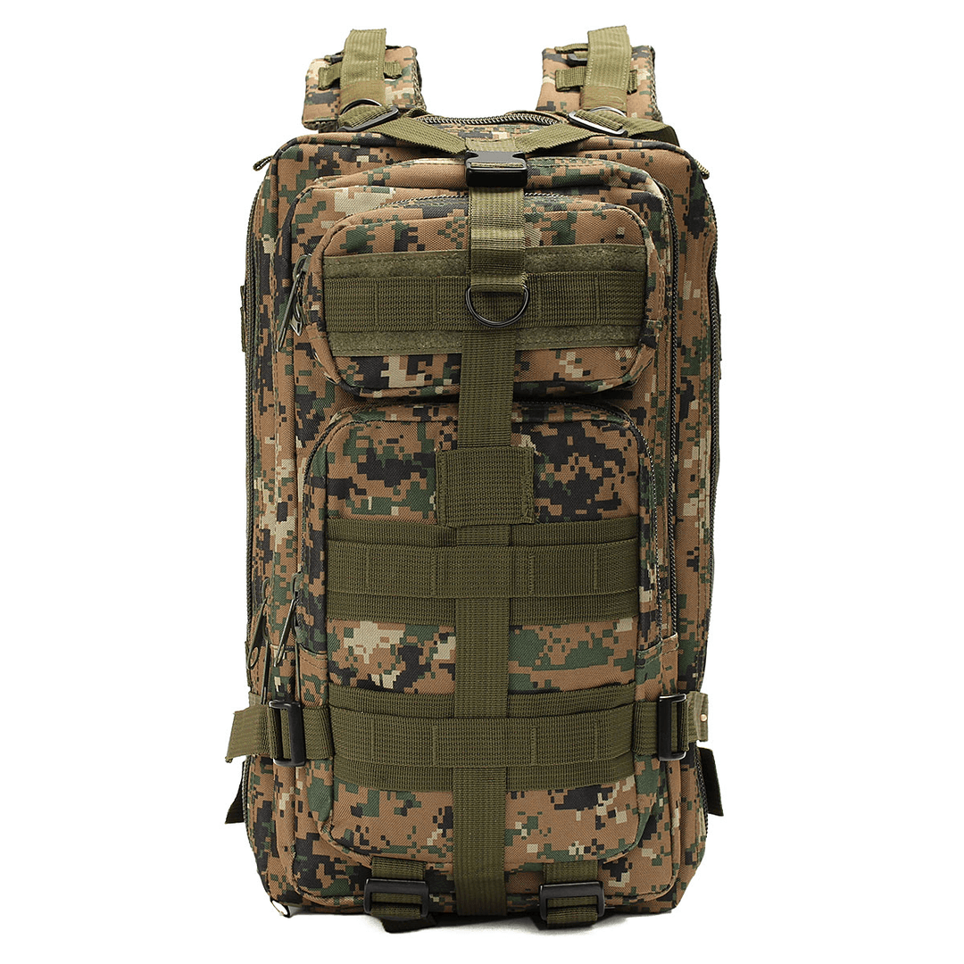 30L Climbing Bag Tactical Backpack Waterproof Shoulder Backpack Outdoor Camping Hunting - MRSLM