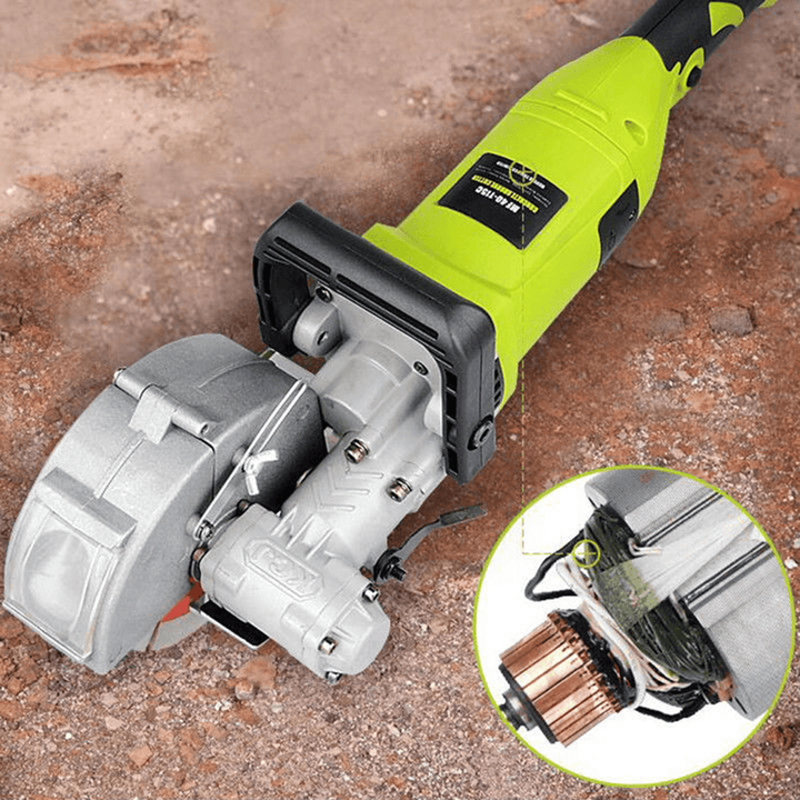 4KW 220V Electric Slotting Machine Wall Groove Grooving Cutting Machine Cutter - MRSLM