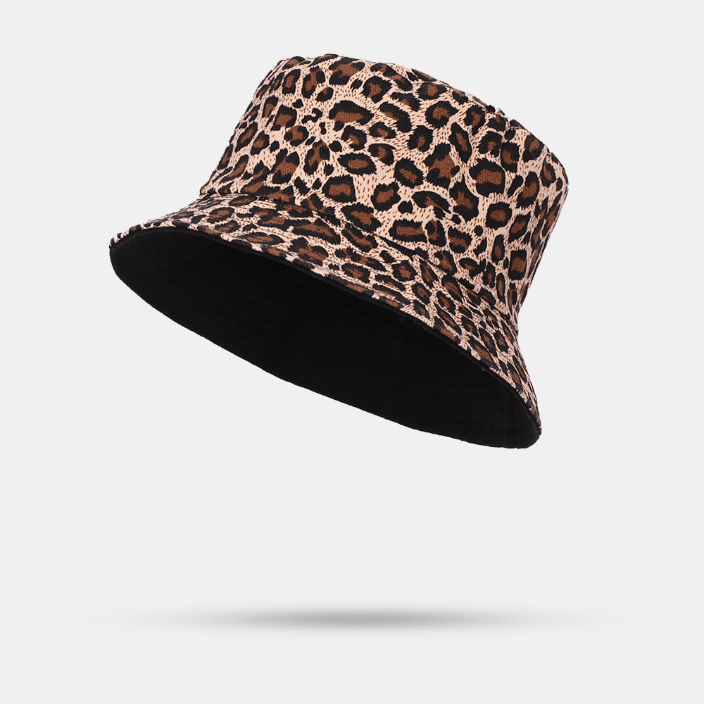 Sunshade Sun Hat Color Leopard Fisherman Cap - MRSLM