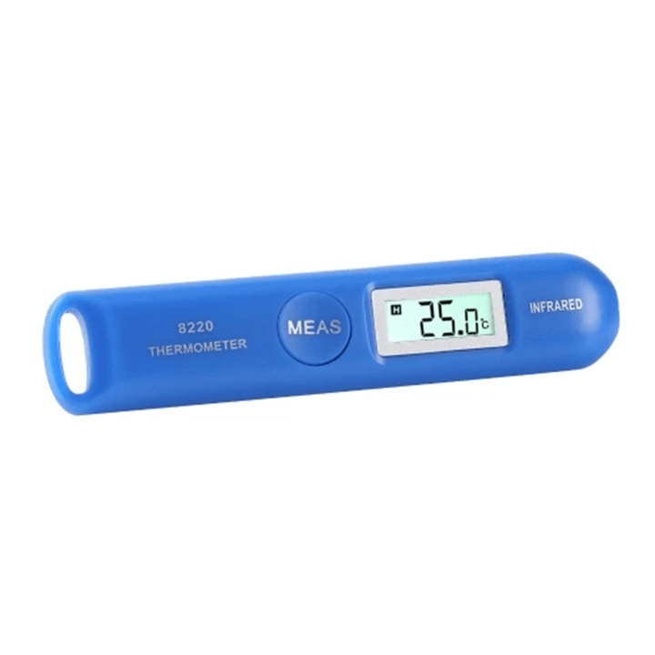 Mini Digital Infrared Temperature Detector Portable Temperature Measuring Pen with LCD Display Screen Compact for Body Temperature - MRSLM